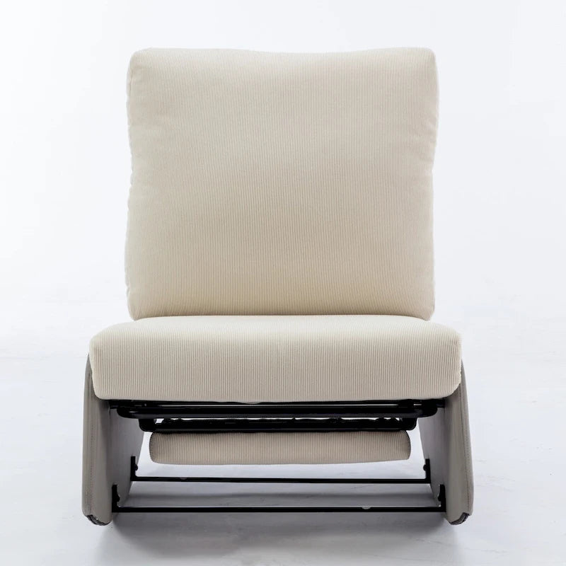 GDFStudio Modern Rocking Chair Recliner with Footrest