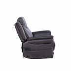 Christopher Knight Home - Harrison Soft Power Swivel Rocker Recliner with Heating & Massage, Pillow Top Arms, for Living Spaces