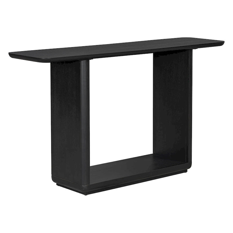 Christopher Knight Home - Mirod Elegant Minimalist Console Table with Curved Corners and U-Base Design