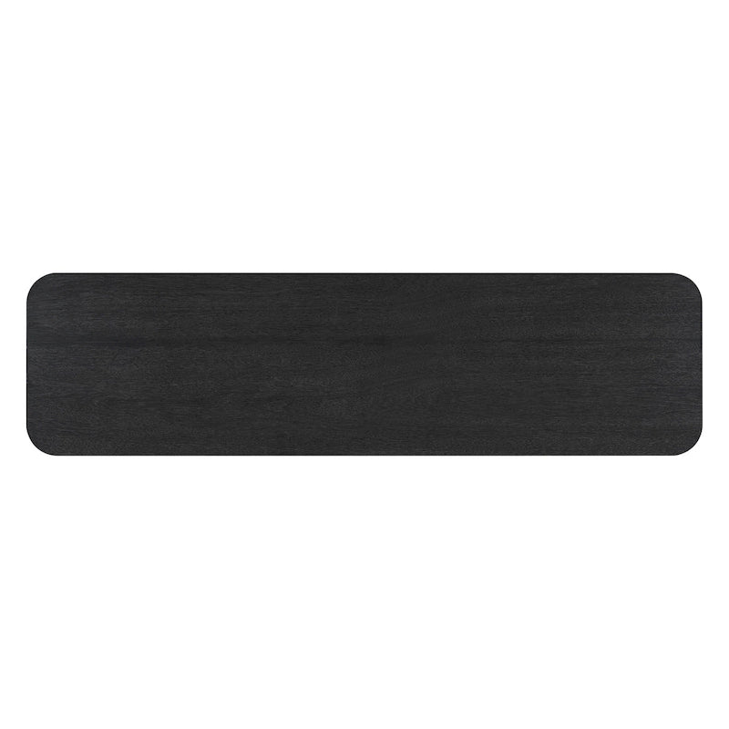 Christopher Knight Home - Mirod Elegant Minimalist Console Table with Curved Corners and U-Base Design