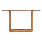 Christopher Knight Home - Mirod Elegant Minimalist Console Table with Curved Corners and U-Base Design