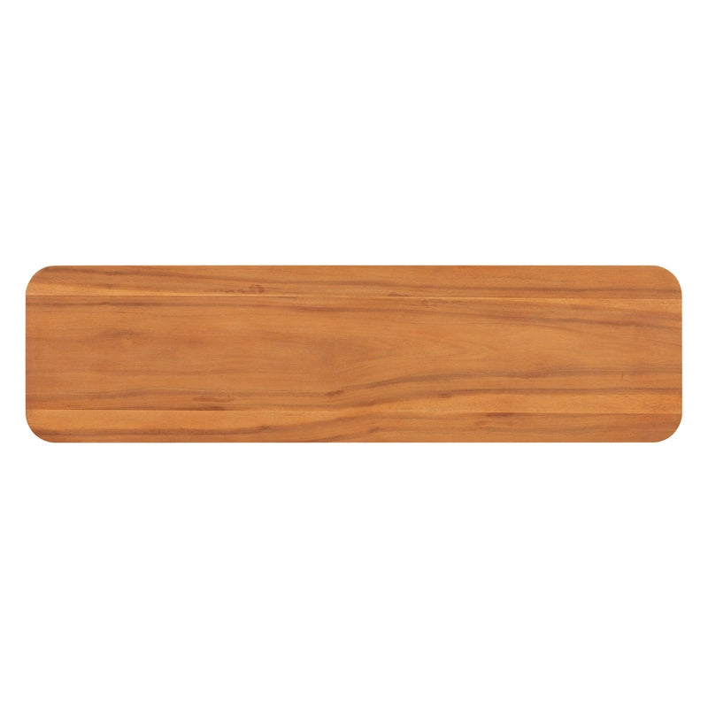Christopher Knight Home - Mirod Elegant Minimalist Console Table with Curved Corners and U-Base Design