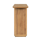 Christopher Knight Home - Mirod Elegant Minimalist Console Table with Curved Corners and U-Base Design