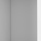 HomeRoots 59 White Wood Wall Mounted Accent Cabinet With Four Doors