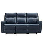 81.5  Genuine Leather Zero Gravity Power Recliner Sofa with Power Headrest, USB&USB-C Port