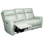 81.5  Genuine Leather Zero Gravity Power Recliner Sofa with Power Headrest, USB&USB-C Port