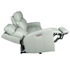 81.5  Genuine Leather Zero Gravity Power Recliner Sofa with Power Headrest, USB&USB-C Port