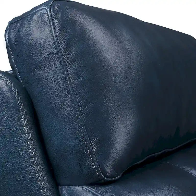 81.5  Genuine Leather Zero Gravity Power Recliner Sofa with Power Headrest, USB&USB-C Port