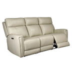 81.5  Genuine Leather Zero Gravity Power Recliner Sofa with Power Headrest, USB&USB-C Port