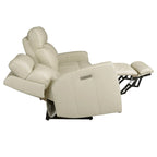 81.5  Genuine Leather Zero Gravity Power Recliner Sofa with Power Headrest, USB&USB-C Port