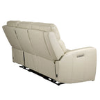 81.5  Genuine Leather Zero Gravity Power Recliner Sofa with Power Headrest, USB&USB-C Port