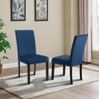 5-Piece Compact Dining Table and Chairs Set Modern Dining Table and Chairs Set with Chrome Nailhead Trim Chairs for Kitchen