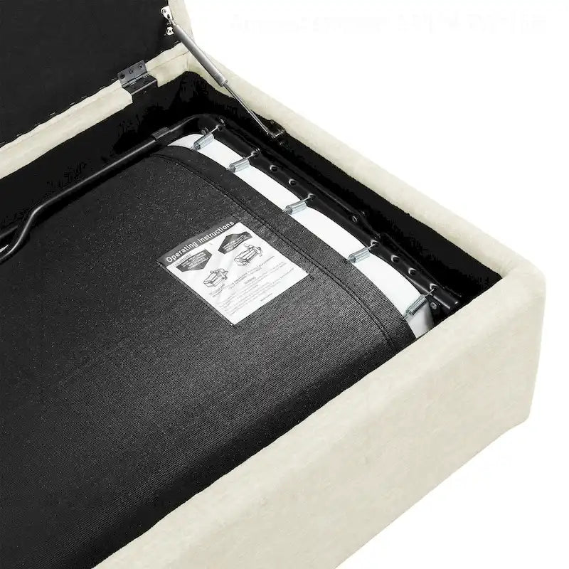 Versatile Folding Ottoman Sleeper Bed for Comfortable Accommodation