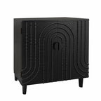 30 Accent Cabinet Wood Storage Buffet Cabinet for Living Room Bedroom or Entryway