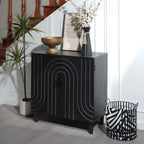 30 Accent Cabinet Wood Storage Buffet Cabinet for Living Room Bedroom or Entryway
