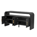 Elegant Sideboard with Treated Fir Veneer,Suitable For Entryway, Hallway, Living Room, Foyer, Corridor