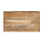 28W Accent Sideboard Cabinet with Storage with Fluted Design and Adjustable Shelf - N/A