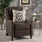 Roomfitters Classic Fabric Push Back Chair, Elegant Recliner for Living Room, Bedroom