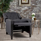 Roomfitters Classic Fabric Push Back Chair, Elegant Recliner for Living Room, Bedroom