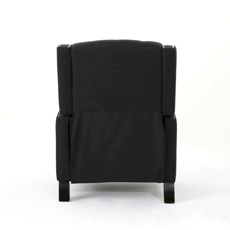 Roomfitters Classic Fabric Push Back Chair, Elegant Recliner for Living Room, Bedroom