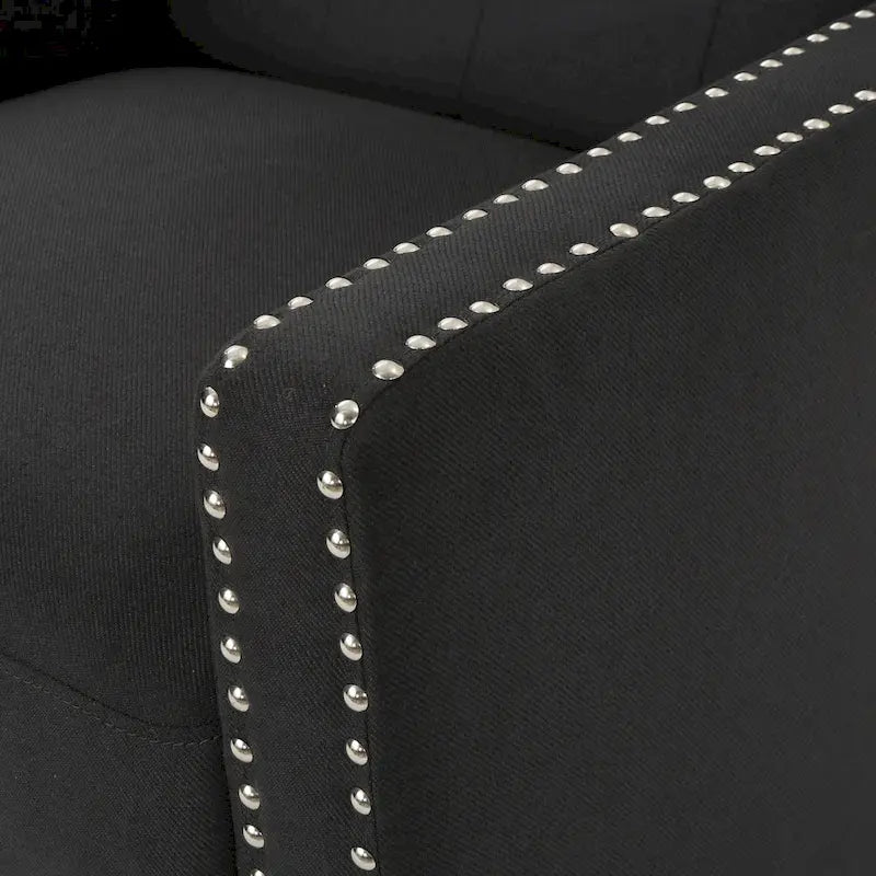 Roomfitters Classic Fabric Push Back Chair, Elegant Recliner for Living Room, Bedroom