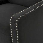 Roomfitters Classic Fabric Push Back Chair, Elegant Recliner for Living Room, Bedroom