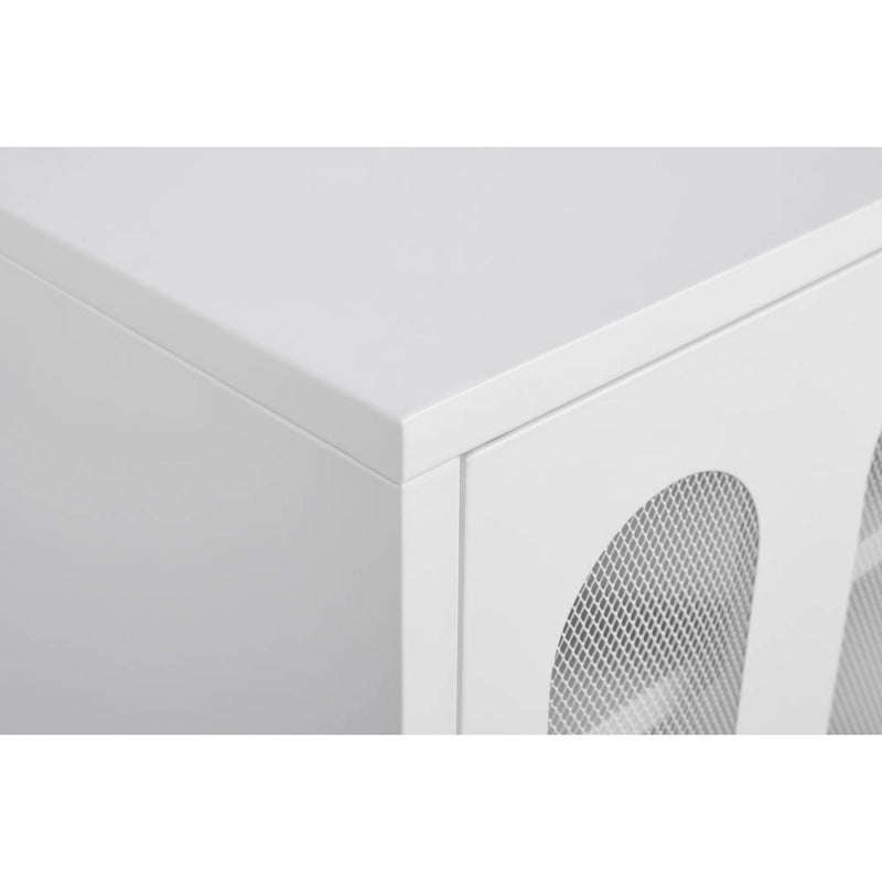 5.9H Foot Double-Sided Door Shoe Cabinet With Movable Double-Layer Partitions And Hollow Base Moisture-Proof And Seismic Design