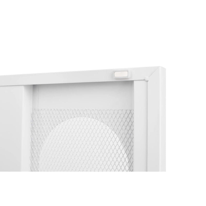5.9H Foot Double-Sided Door Shoe Cabinet With Movable Double-Layer Partitions And Hollow Base Moisture-Proof And Seismic Design