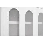 5.9H Foot Double-Sided Door Shoe Cabinet With Movable Double-Layer Partitions And Hollow Base Moisture-Proof And Seismic Design