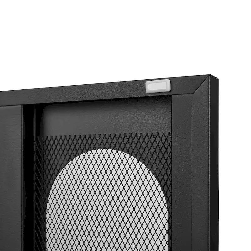 5.9H Foot Double-Sided Door Shoe Cabinet With Movable Double-Layer Partitions And Hollow Base Moisture-Proof And Seismic Design