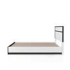 Furniture of America Conjira Modern 4-Piece White Wood Storage Bedroom Set
