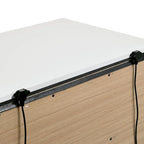 Furniture of America Conjira Modern 4-Piece White Wood Storage Bedroom Set