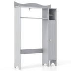Costway Over the Toilet Storage Cabinet with Toilet Paper Holder