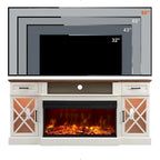 Fireplace TV Stand for 80 Inch TV, Entertainment Center,Media Console