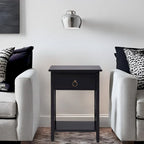 Wooden Side Tables Bedroom Night Stands for Bedrooms Small Nightstand