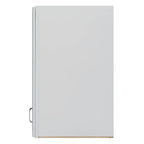 Sunny Wood Riley 36 Wood Floor Standing Bathroom Linen Tower Top
