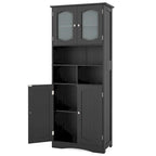 Costway 58.5 Tall Bathroom Storage Cabinet Freestanding Linen Cabinet - See Details