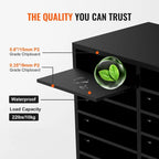 12 Compartments Office Literature Organizers with Adjustable and Removable Shelves Perfect Addition to Any Space