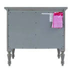 Easterbrook 31.5 in. W Rectangular Wood 4-Drawer Accent Chest
