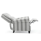 Nail-head Padded Seat Pushback Recliner Chair