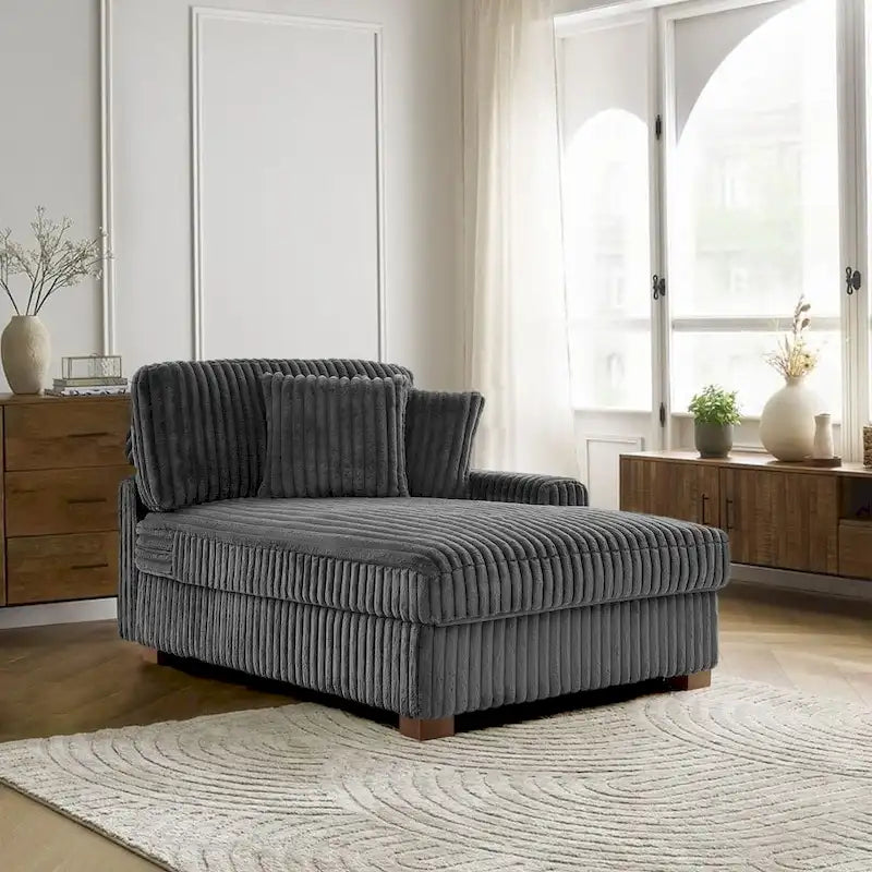 Upholstered Chenille Velvet L Shaped Couch Modular Sofa With Chaise Lounge