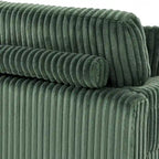 Upholstered Chenille Velvet L Shaped Couch Modular Sofa With Chaise Lounge