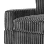 Upholstered Chenille Velvet L Shaped Couch Modular Sofa With Chaise Lounge