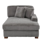 Upholstered Chenille Velvet L Shaped Couch Modular Sofa With Chaise Lounge