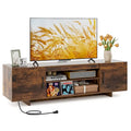 Costway TV Stand for 70 TVs Modern Entertain Center with Power Outlet - See Details