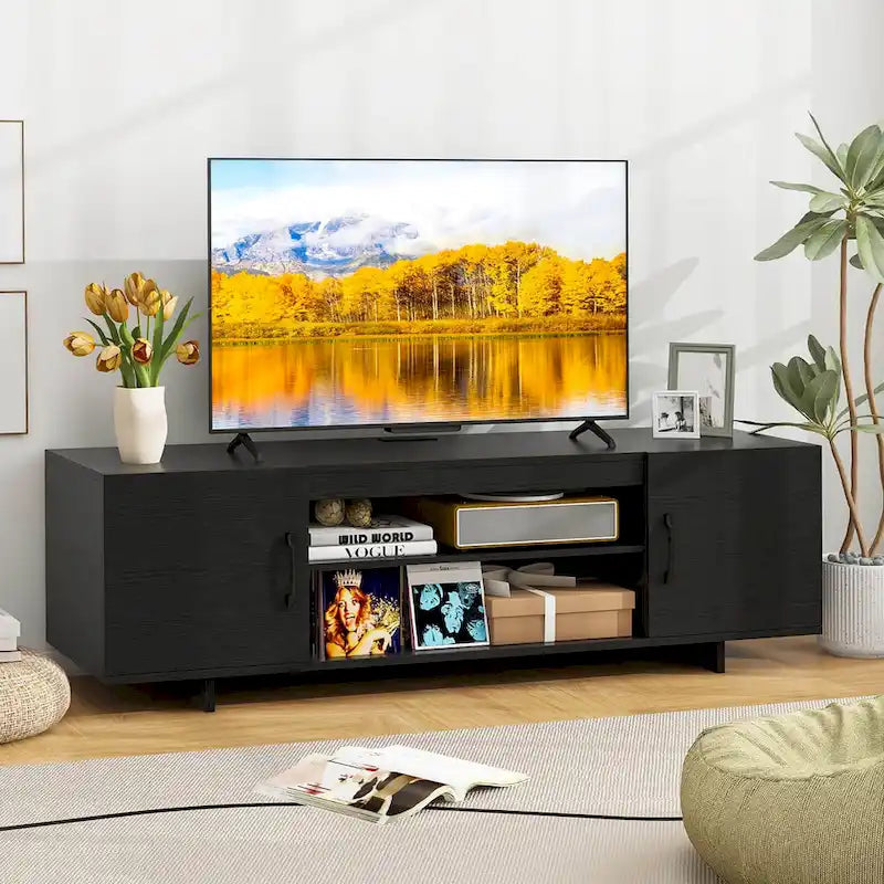 Costway TV Stand for 70 TVs Modern Entertain Center with Power Outlet - See Details