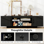 Costway TV Stand for 70 TVs Modern Entertain Center with Power Outlet - See Details