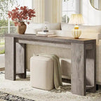70.9 Inches Long Console Sofa Table for Living Room Entryway Hallway