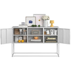 Modern Buffet Cabinet with Two Doors and Storage Shelves for Living Room, Bedroom, Dinning Room