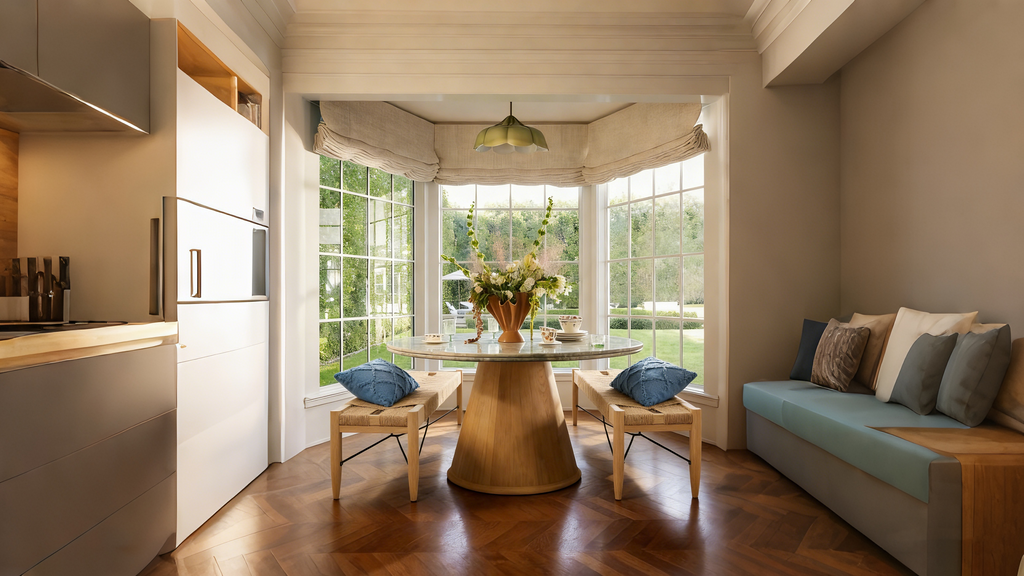 Natural Jute Woven Bench - Mid-Century Style - 47.5" Wide